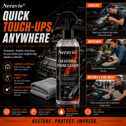 💥Limited-Time 55% OFF✨ CAR EXTERNAL ENGINE CLEANER