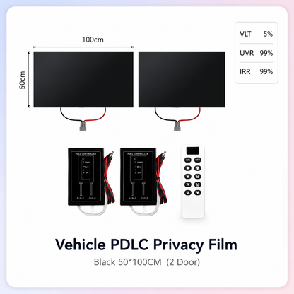 Electric Smart Tint Film for Cars – Remote Controlled Privacy