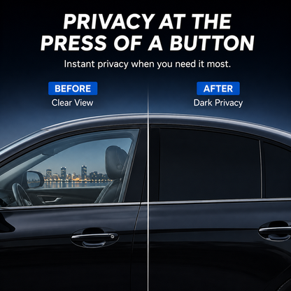 Electric Smart Tint Film for Cars – Remote Controlled Privacy