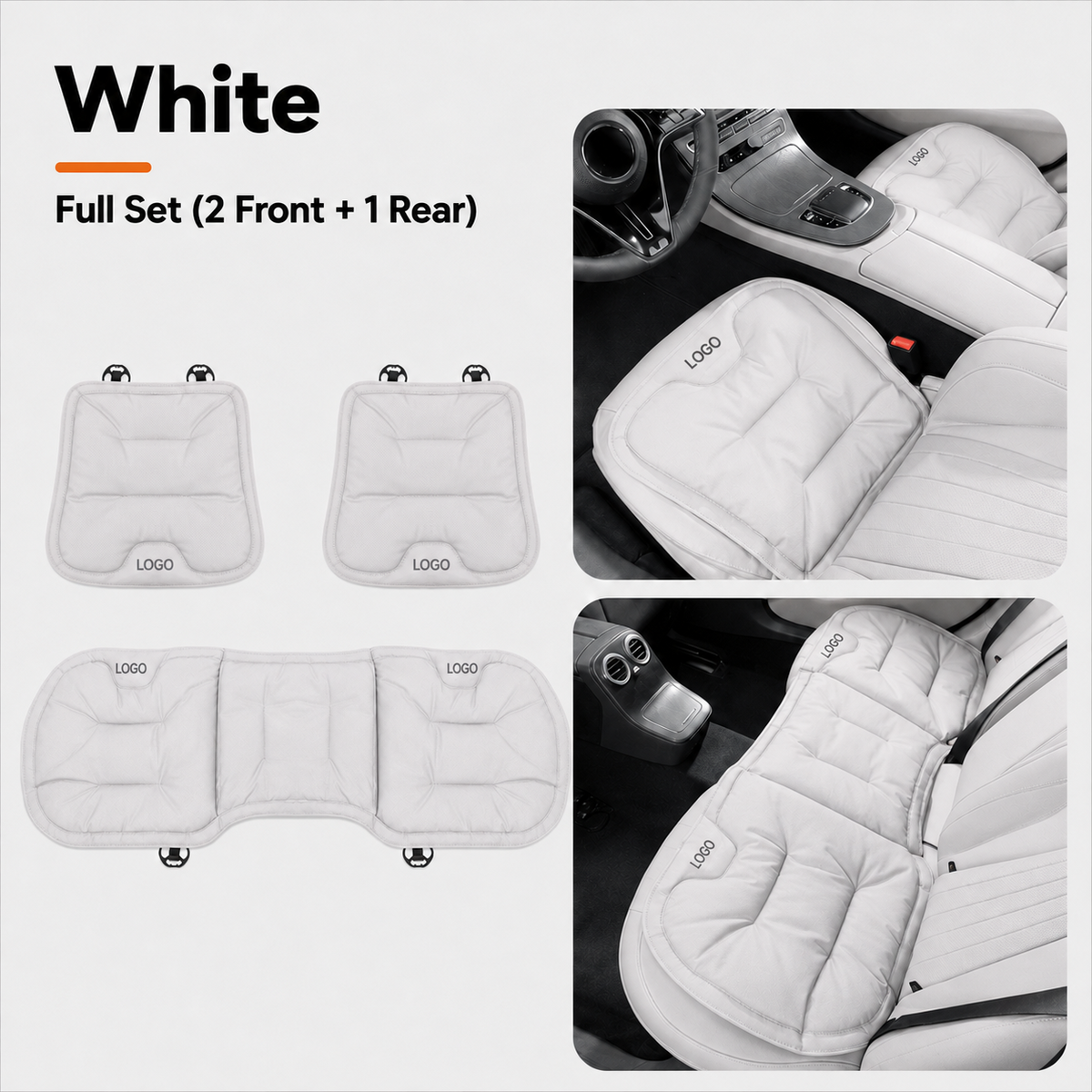 🔥HOT PRODUCT🔥 – Skin-Friendly & Dirt-Repellent Leather Seat Cushions