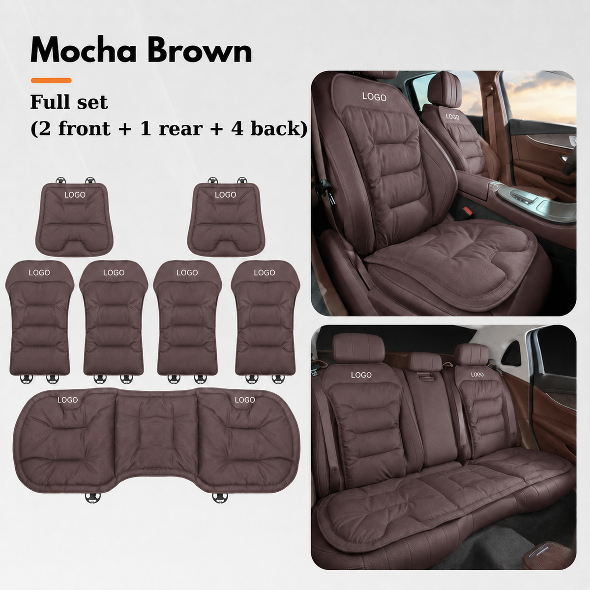 🔥HOT PRODUCT🔥 – Skin-Friendly & Dirt-Repellent Leather Seat Cushions