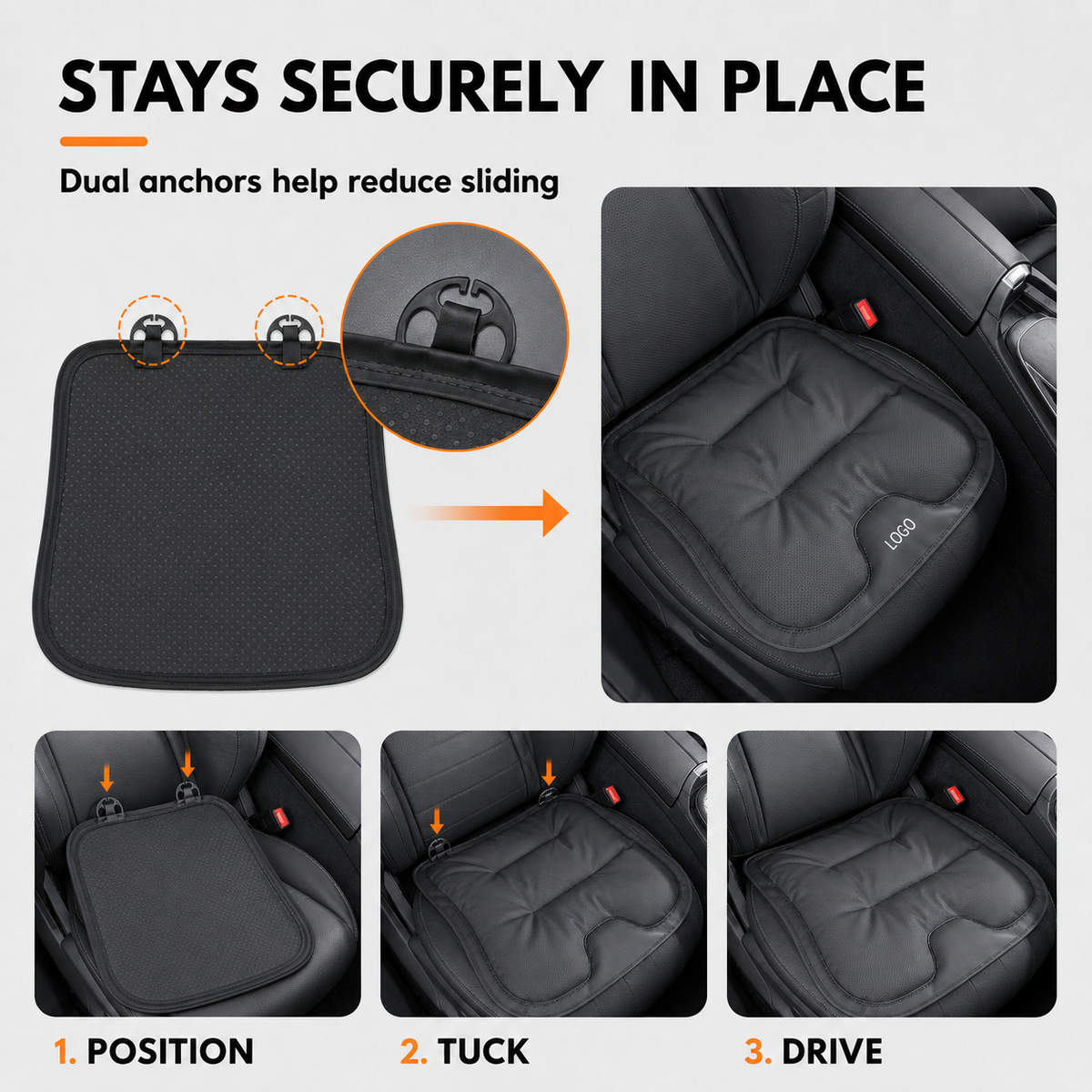 🔥HOT PRODUCT🔥 – Skin-Friendly & Dirt-Repellent Leather Seat Cushions