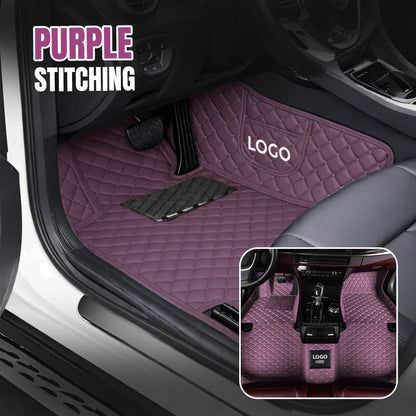 Elvile 2026 Premium 5-Layer Leather Custom Floor Mats for Cars