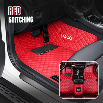 Elvile 2026 Premium 5-Layer Leather Custom Floor Mats for Cars