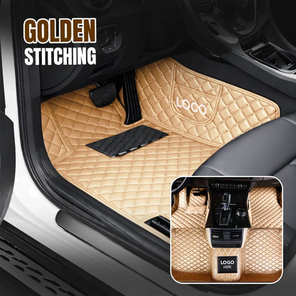 Elvile 2026 Premium 5-Layer Leather Custom Floor Mats for Cars