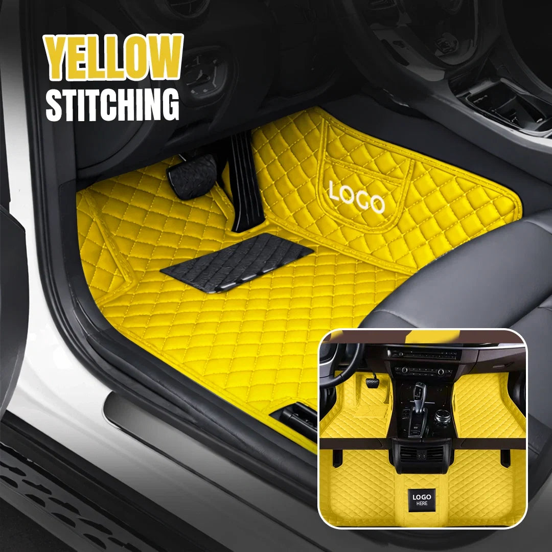 Elvile 2026 Premium 5-Layer Leather Custom Floor Mats for Cars