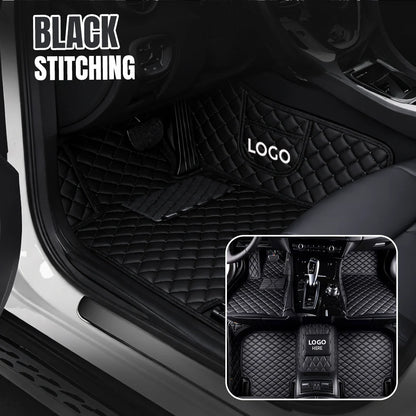 Elvile 2026 Premium 5-Layer Leather Custom Floor Mats for Cars