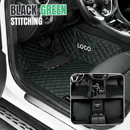 Elvile 2026 Premium 5-Layer Leather Custom Floor Mats for Cars