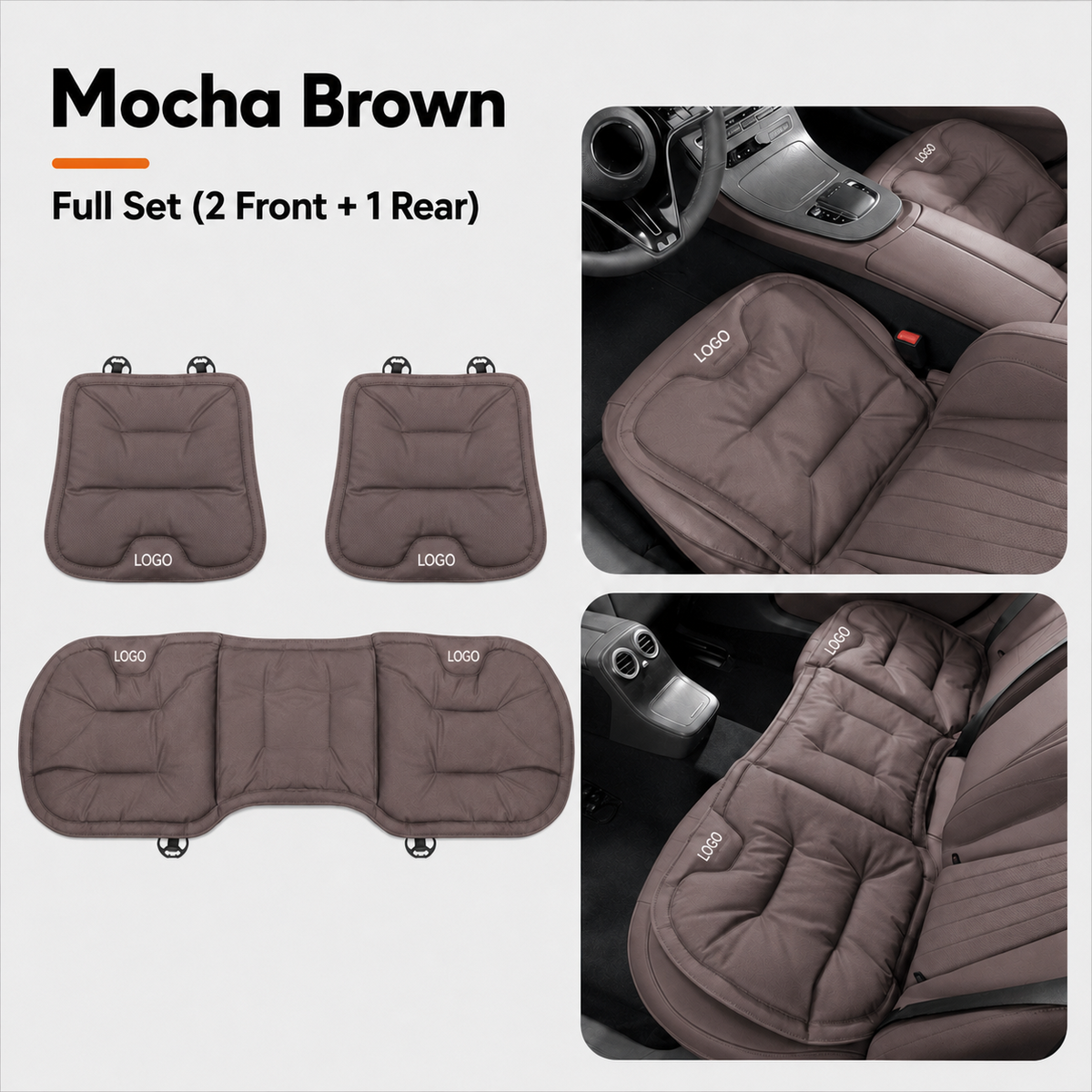 🔥HOT PRODUCT🔥 – Skin-Friendly & Dirt-Repellent Leather Seat Cushions