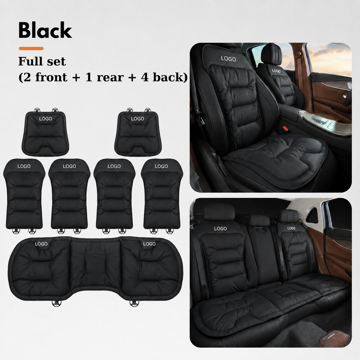 🔥HOT PRODUCT🔥 – Skin-Friendly & Dirt-Repellent Leather Seat Cushions