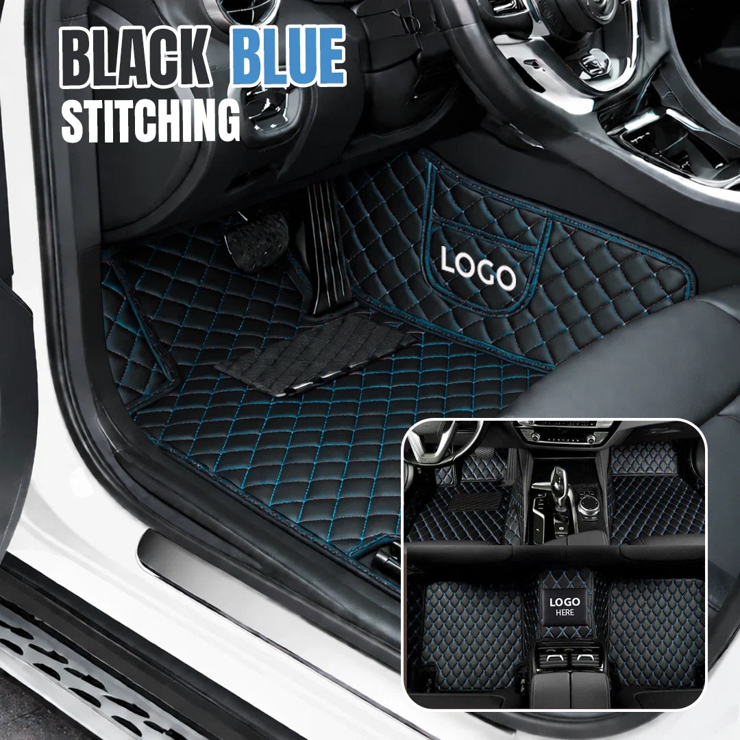 Elvile 2026 Premium 5-Layer Leather Custom Floor Mats for Cars