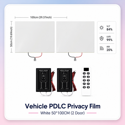 Electric Smart Tint Film for Cars – Remote Controlled Privacy