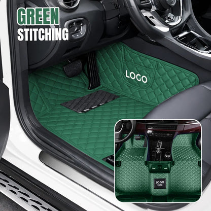 Elvile 2026 Premium 5-Layer Leather Custom Floor Mats for Cars