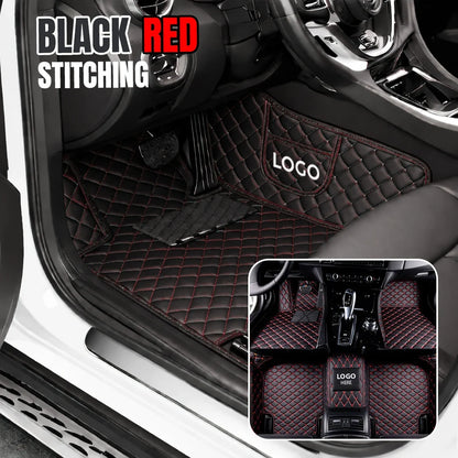 Elvile 2026 Premium 5-Layer Leather Custom Floor Mats for Cars