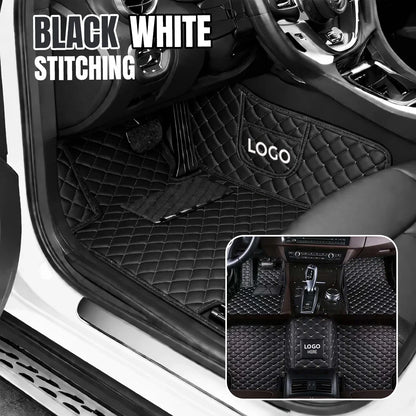 Elvile 2026 Premium 5-Layer Leather Custom Floor Mats for Cars
