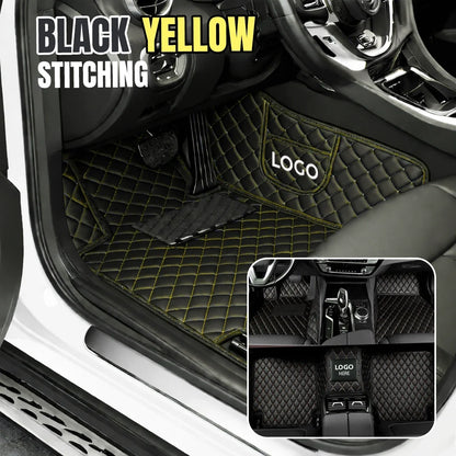 Elvile 2026 Premium 5-Layer Leather Custom Floor Mats for Cars